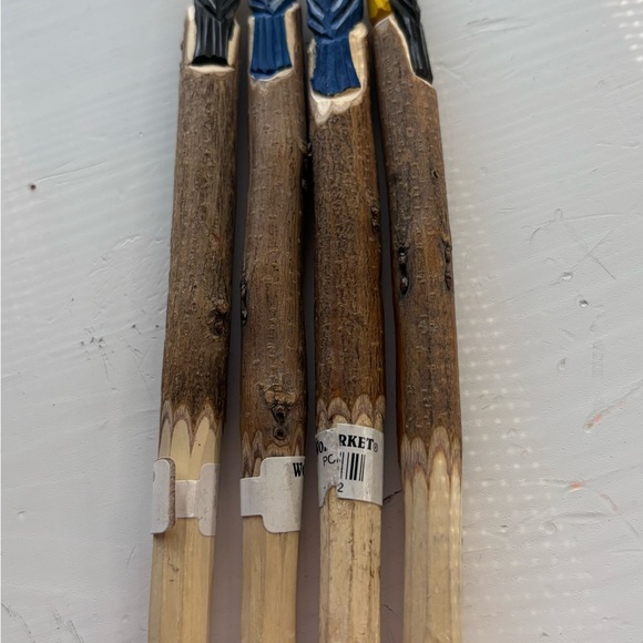 4 Wooden Birds Figure Pen - Picture 6 of 7